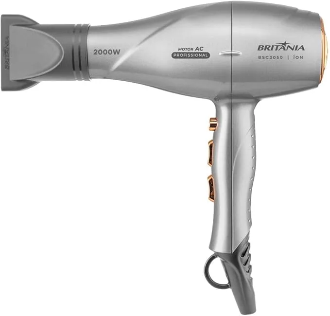 Secador de Cabelos Britânia com Difusor BSC2050