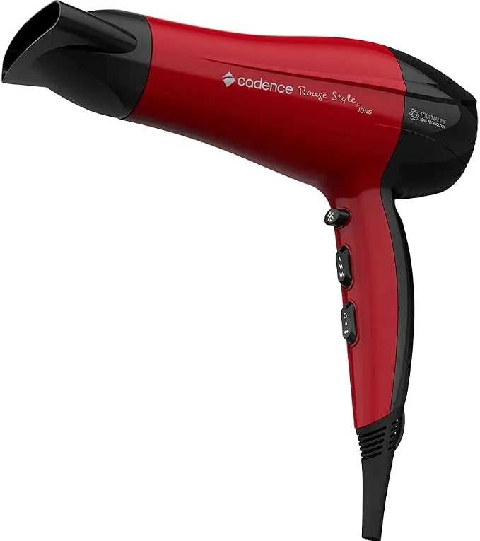 Secador de cabelo cadence rouge style