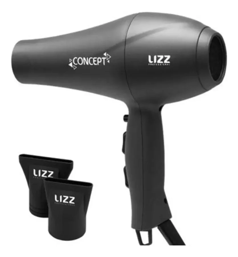Secador Profissional Concept Cinza Lizz